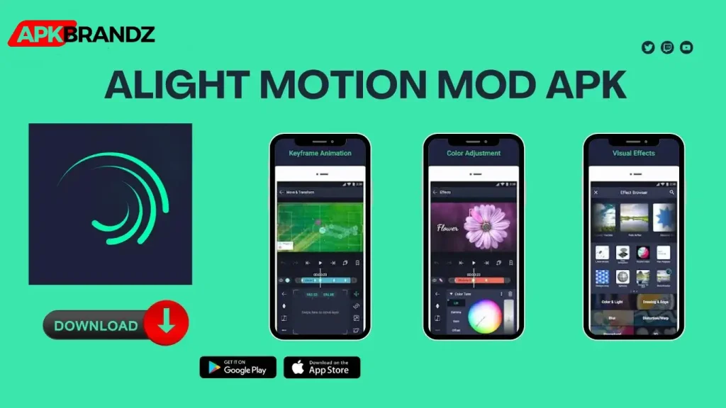 Alight Motion MOD APK  Features Image