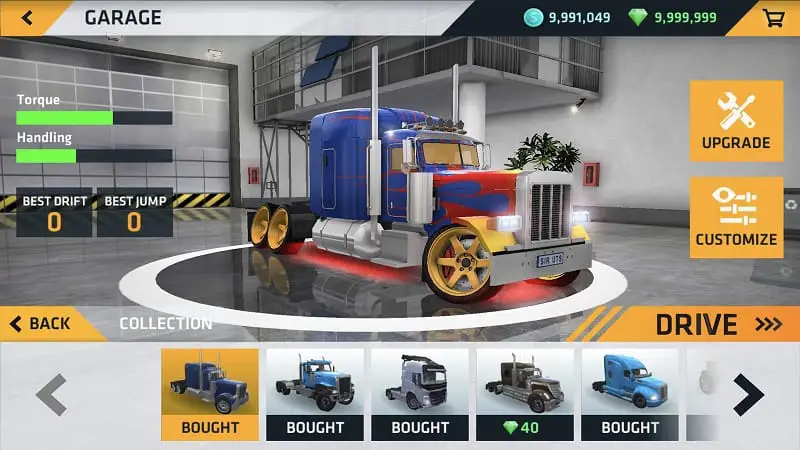 Truck Simulator Mod APK Customising option