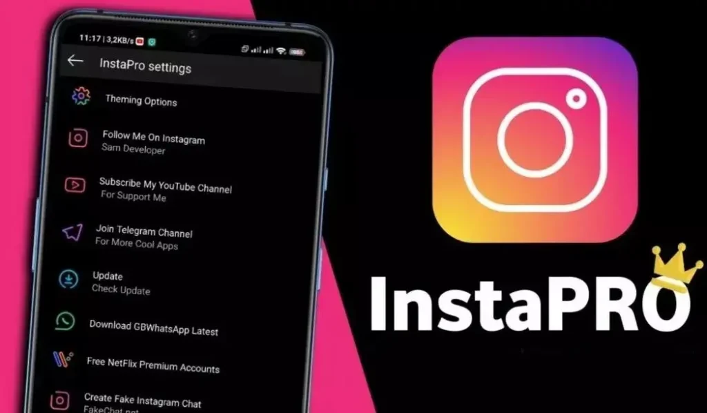 Download and Install of Instagram Pro 2 APK on Android image